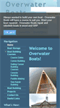 Mobile Screenshot of overwaterboats.co.uk